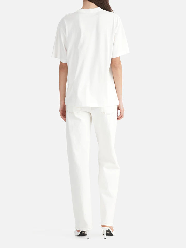 Ena Pelly On Vacation Relaxed Tee- Vintage White