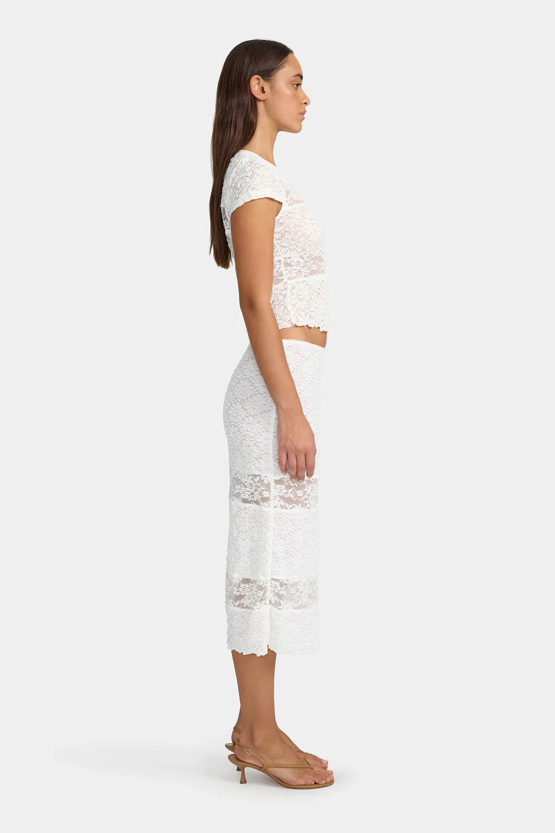 Ownley Dakota Baby Tee - White
