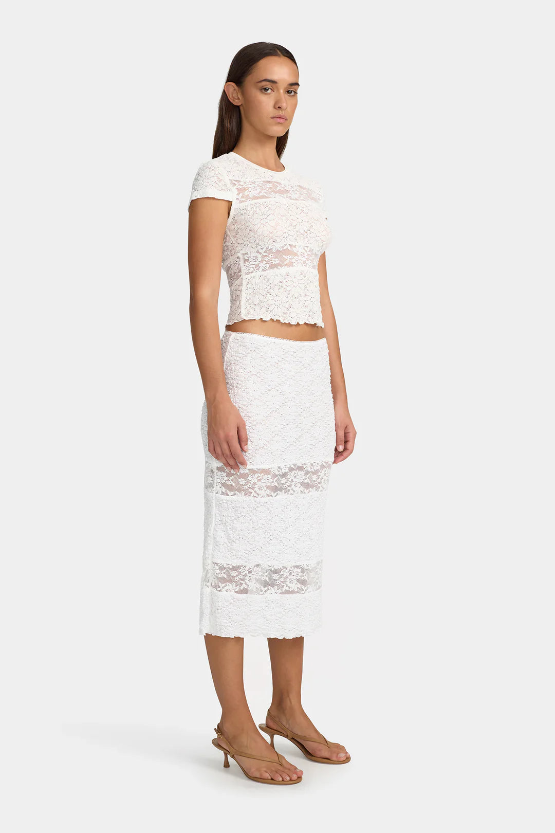 Ownley Dakota Baby Tee - White