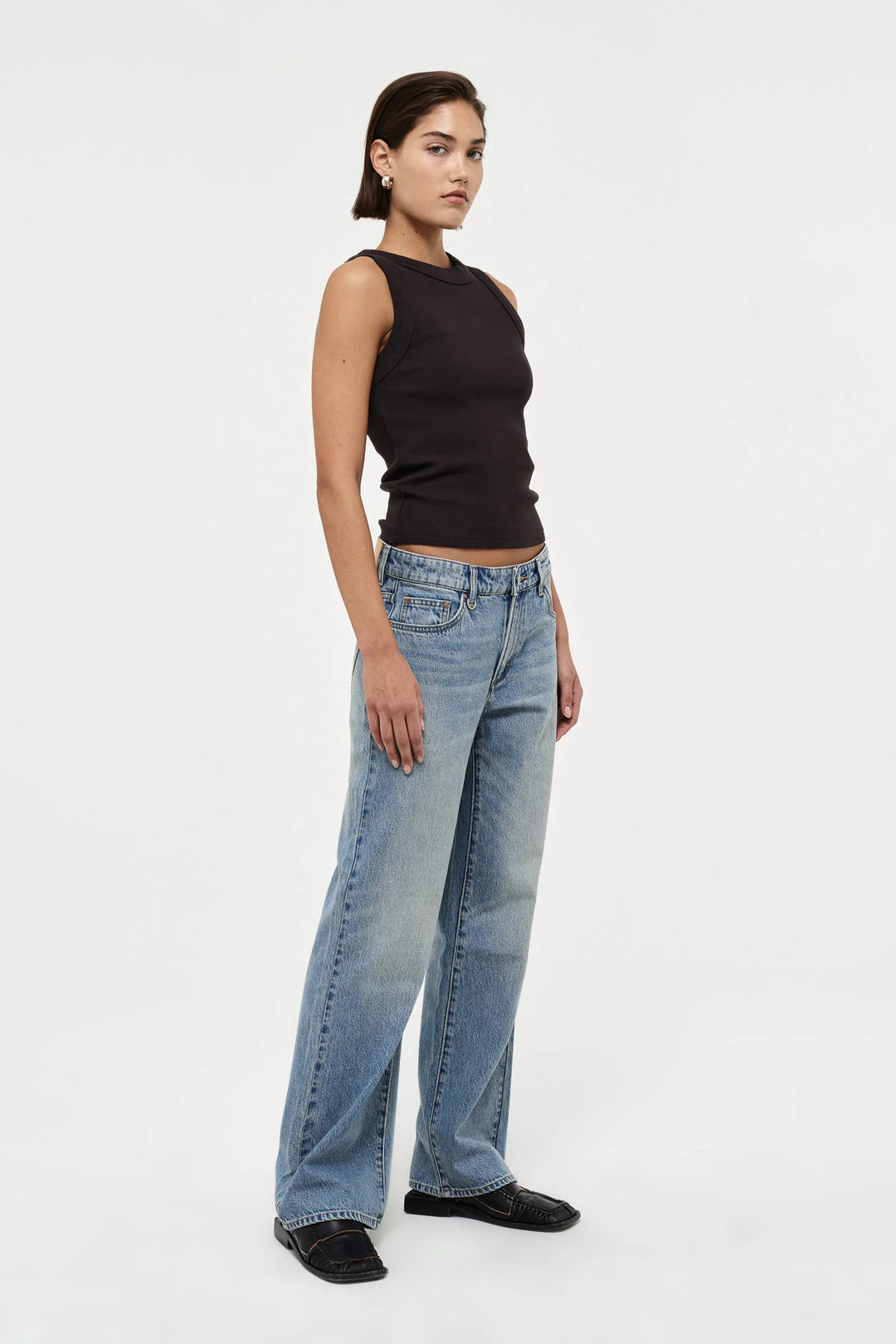 Neuw Denim Daria Boyfriend Jean - Vision - Mid Vintage Indigo