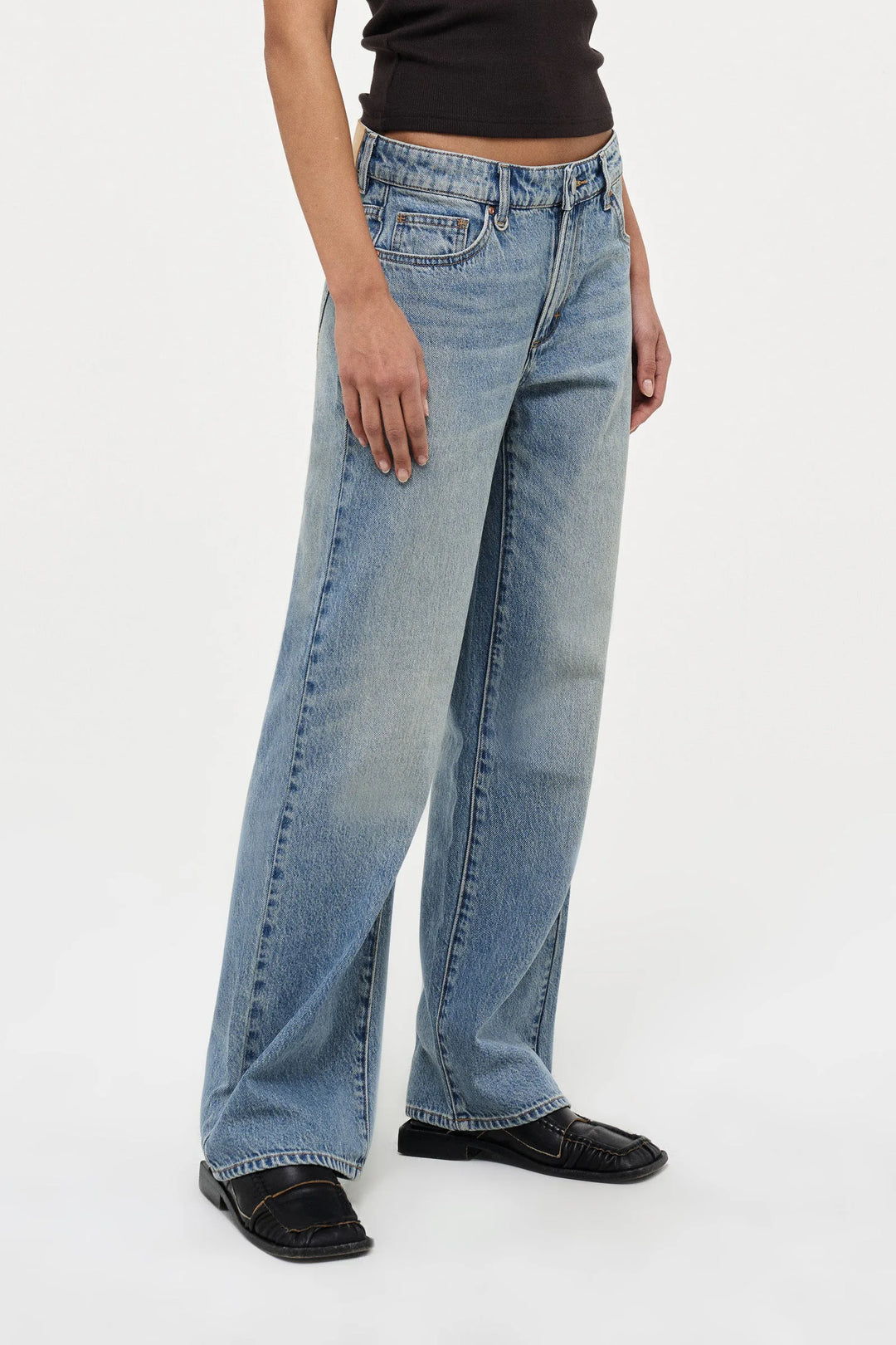 Neuw Denim Daria Boyfriend Jean - Vision - Mid Vintage Indigo