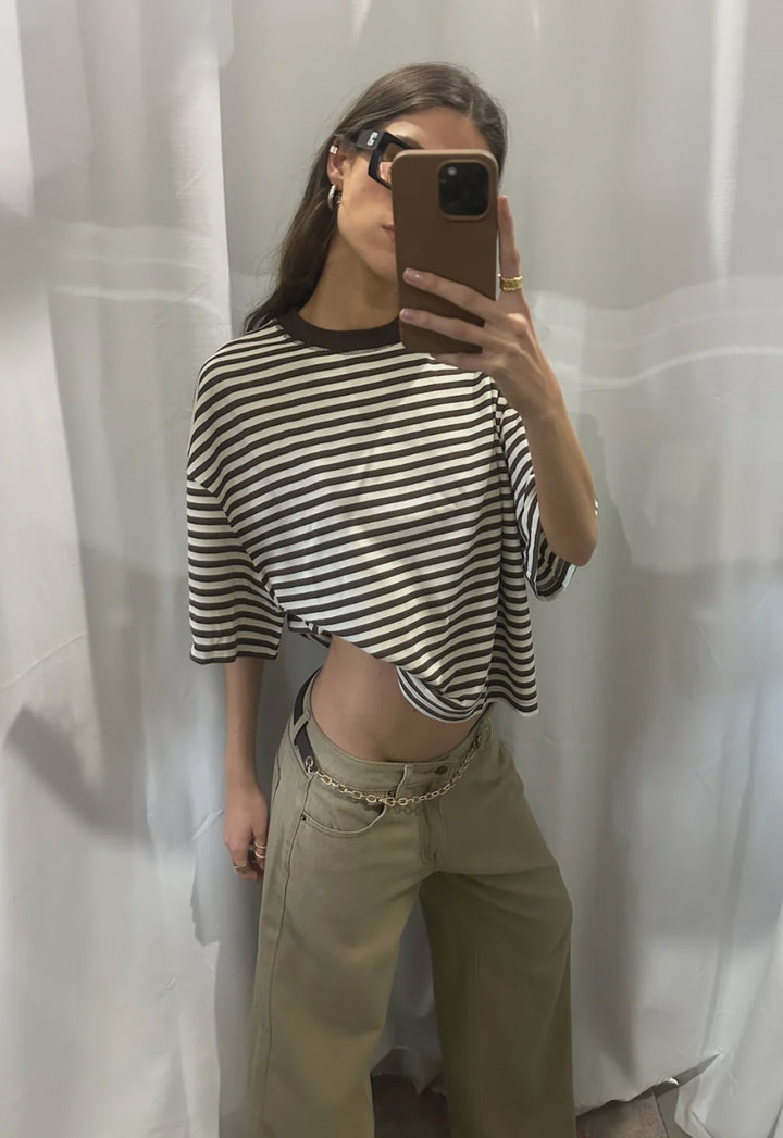 Lioness Bloom Short Sleeve - Dark Chocolate