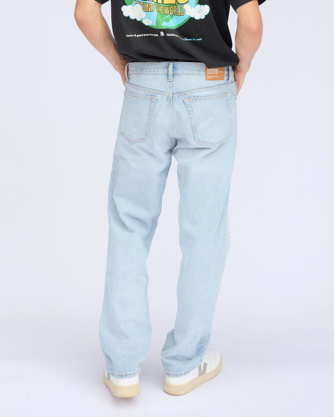 Dr Denim Dash Straight Jean- Stream Light Used