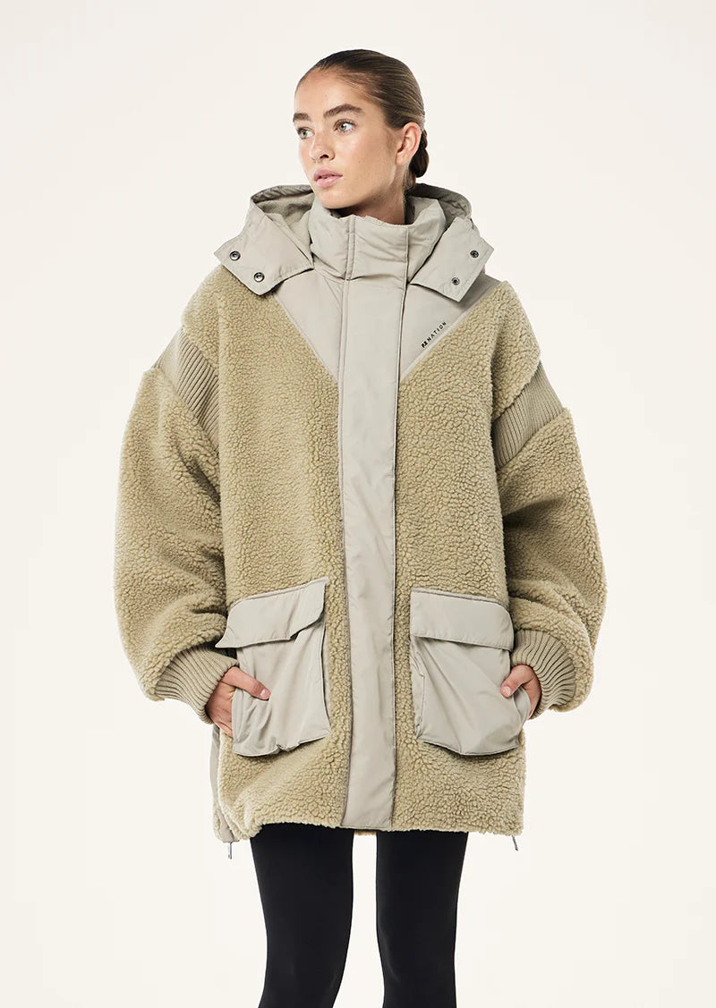 P.E Nation District Jacket - Biscuit