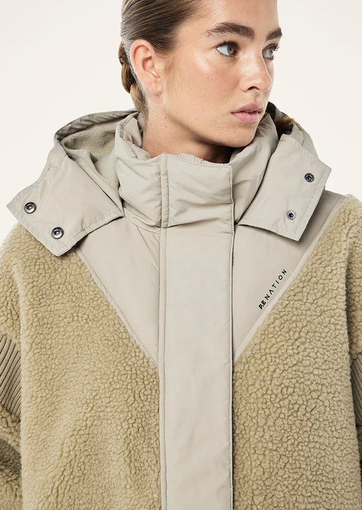 P.E Nation District Jacket - Biscuit