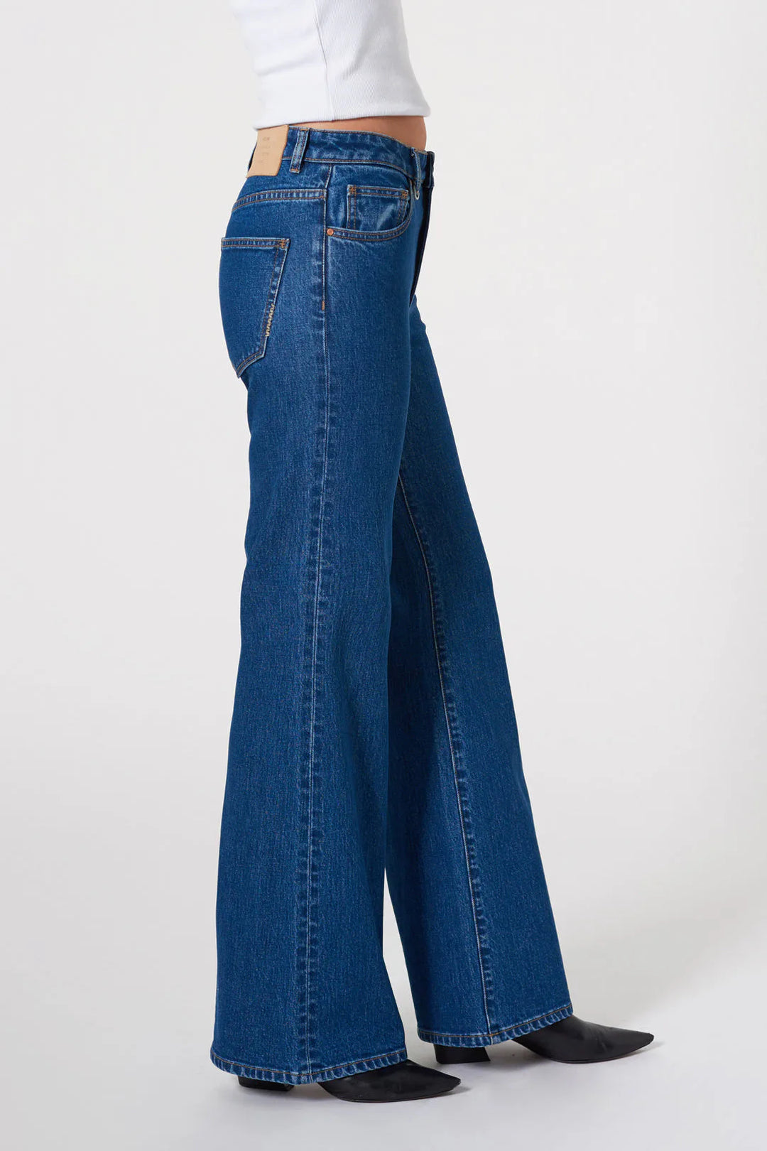 Neuw Denim Eva Wide Jean - Royal Indigo - Mid Indigo