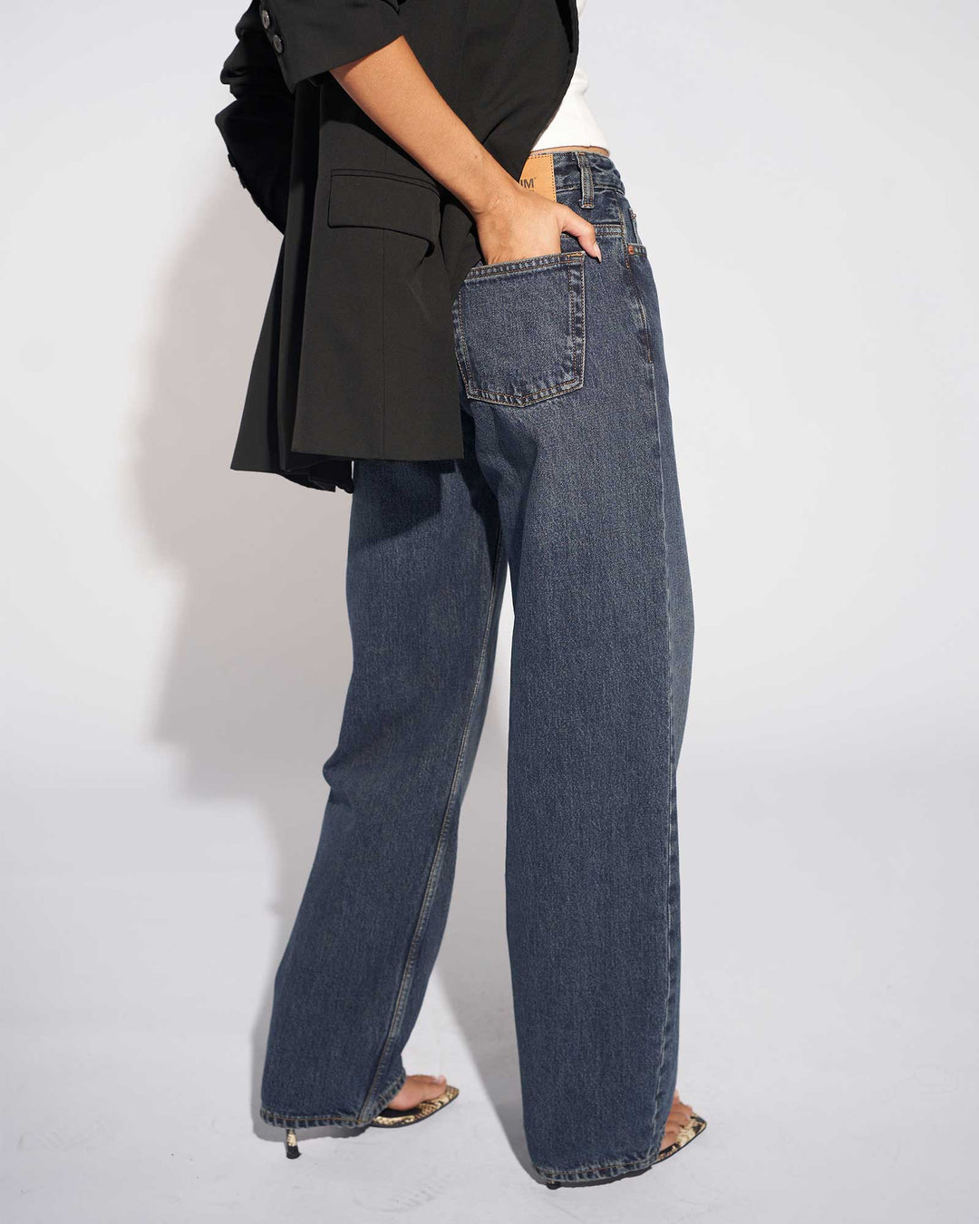 Dr Denim Hill Low Jean - Canyon Dark Used