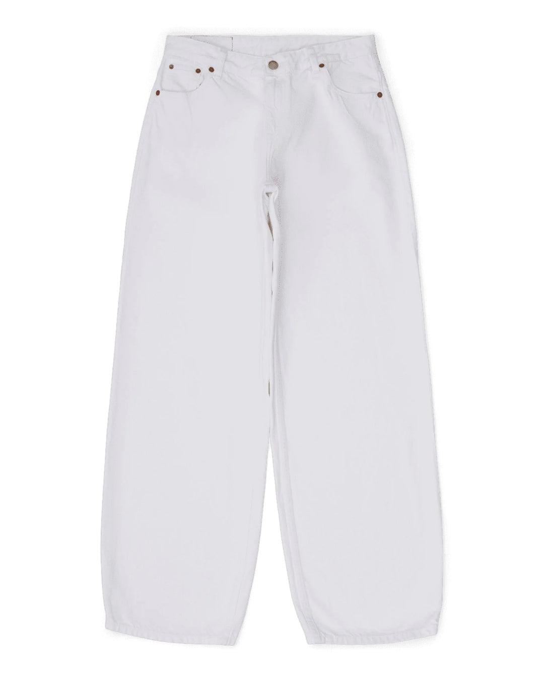 Dr Denim Hill Low Jean - White