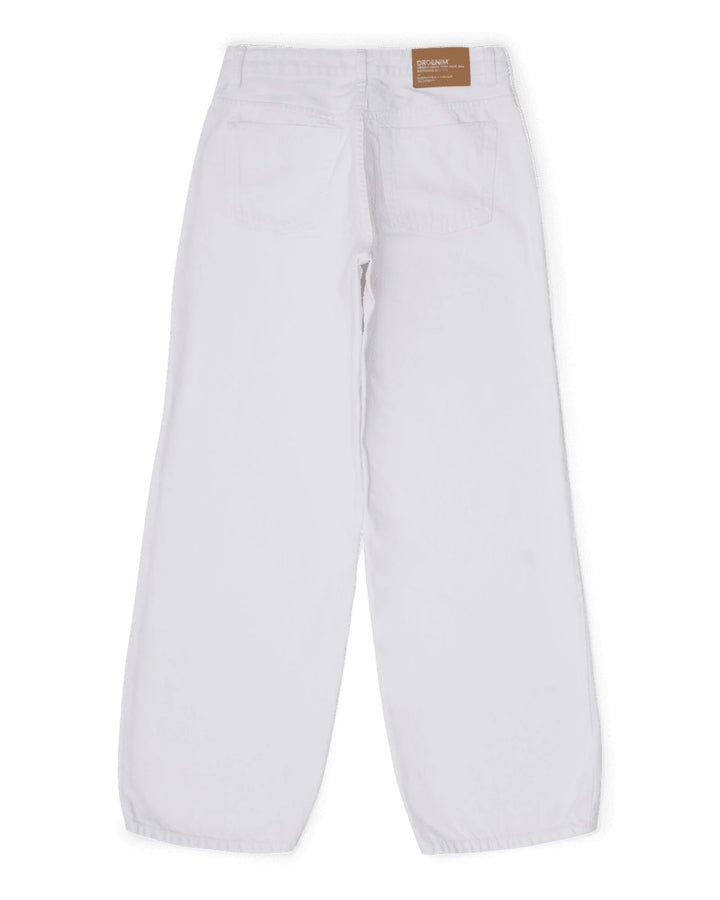 Dr Denim Hill Low Jean - White