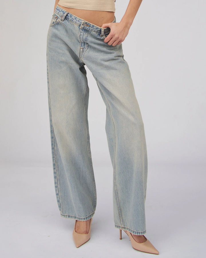 Dr Denim Hill Low Jean - Canyon Light Vintage