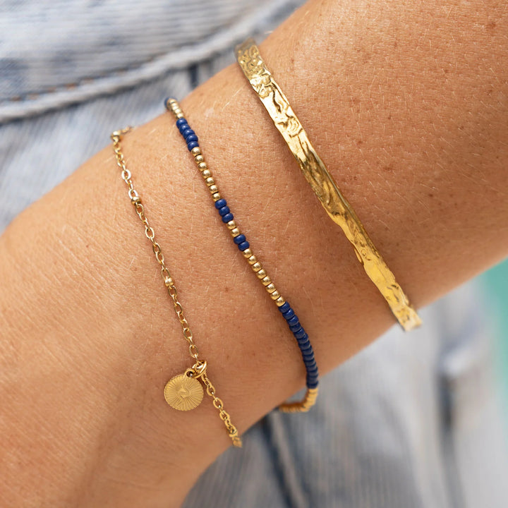 Arms OF Eve Cobra Gold Bracelet - Midnight