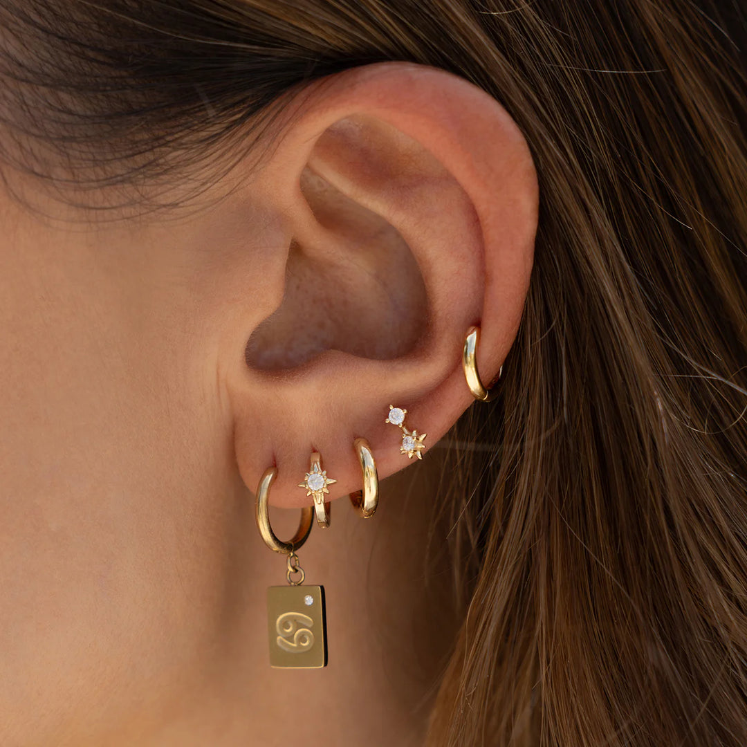 Arms Of Eve Bonnie Gold Stud Earrings