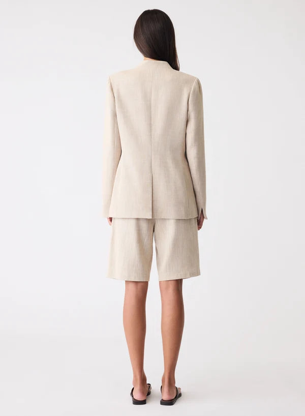 Esmaee Etch Blazer - Sand