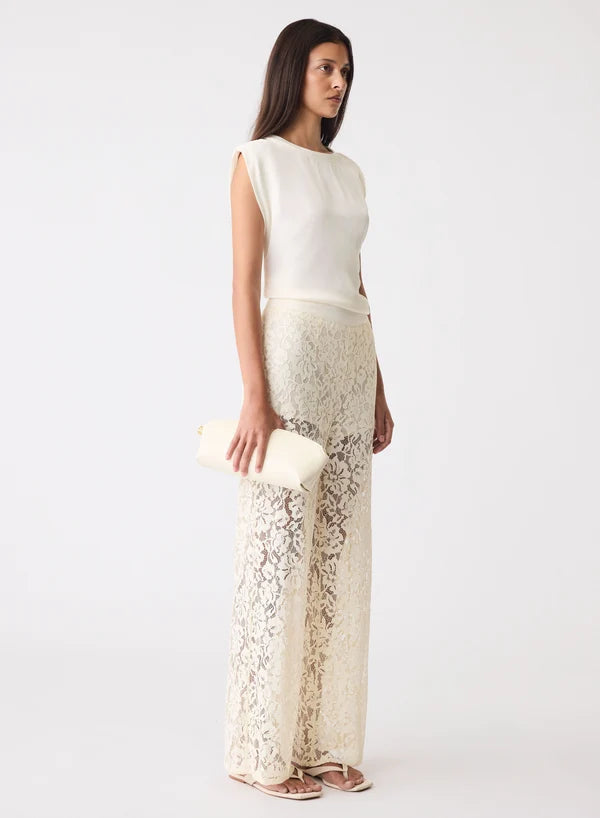 Esmaee Paramount Tee - Ivory