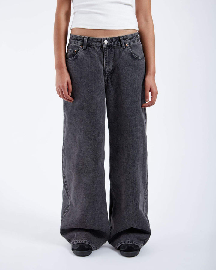 Dr Denim Ary Jeans - Mid Grey Retro