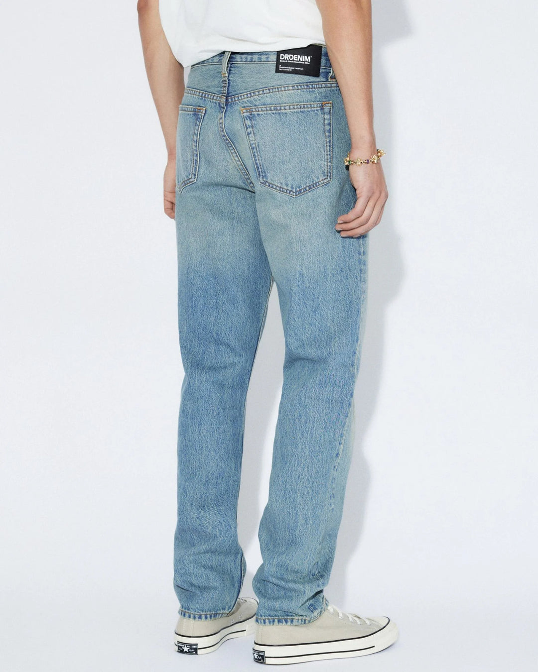 Dr Denim Dash Straight Jean - Stream Sky Aged