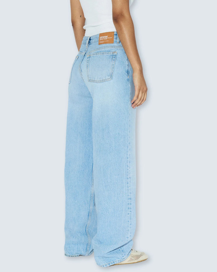 Dr Denim Hill Low Jean - Stream Light Fade