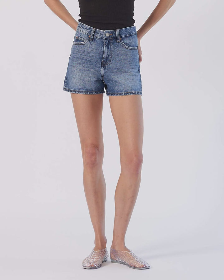 Dr Denim Nora Denim Shorts - Stream Mid Used