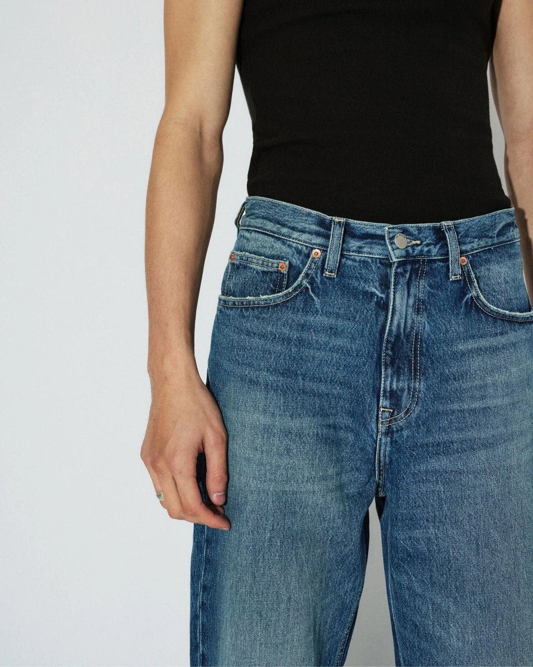 Dr Denim Omar Relaxed Jean - Drift Mid Used