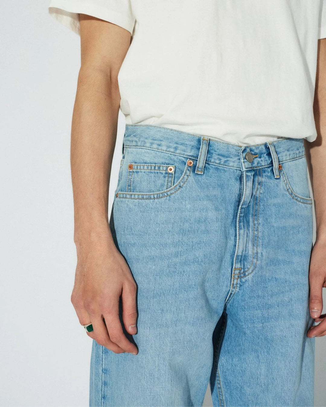 Dr Denim Omar Baggy Jean - Haze Light Used