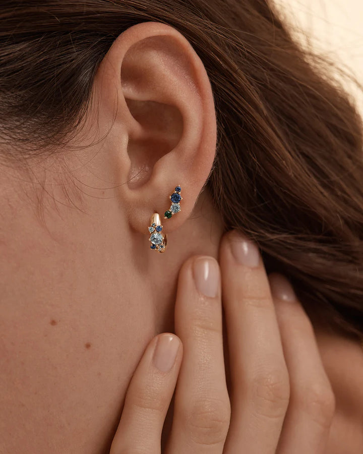 By Charlotte I Breathe, I Become Hoops - 18k Gold Vermeil