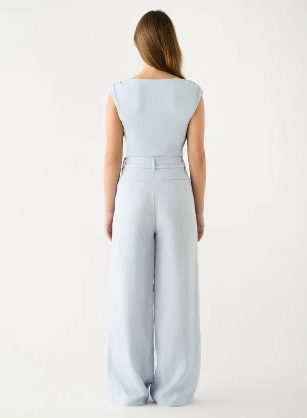 Esmaee Charter Top - Ice Blue