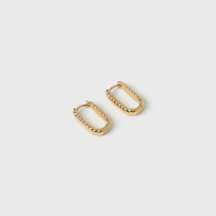 Arms Of Eve Elisa Gold Earrings