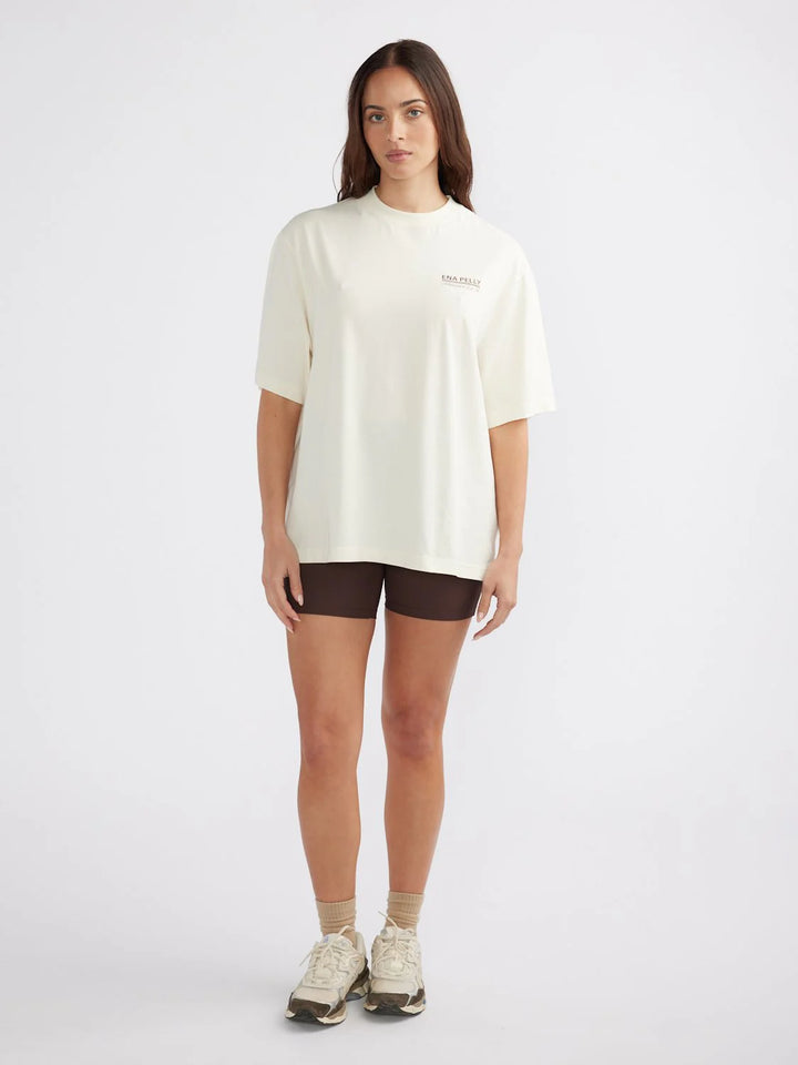 Ena Pelly Leisure Studios Tee - Ecru