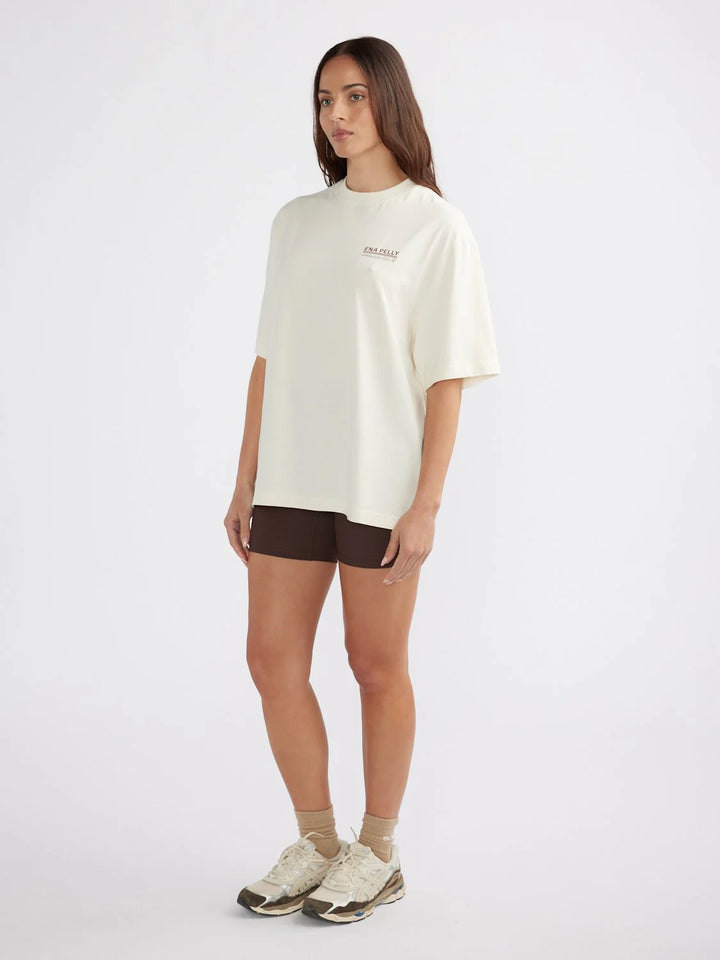 Ena Pelly Leisure Studios Tee - Ecru