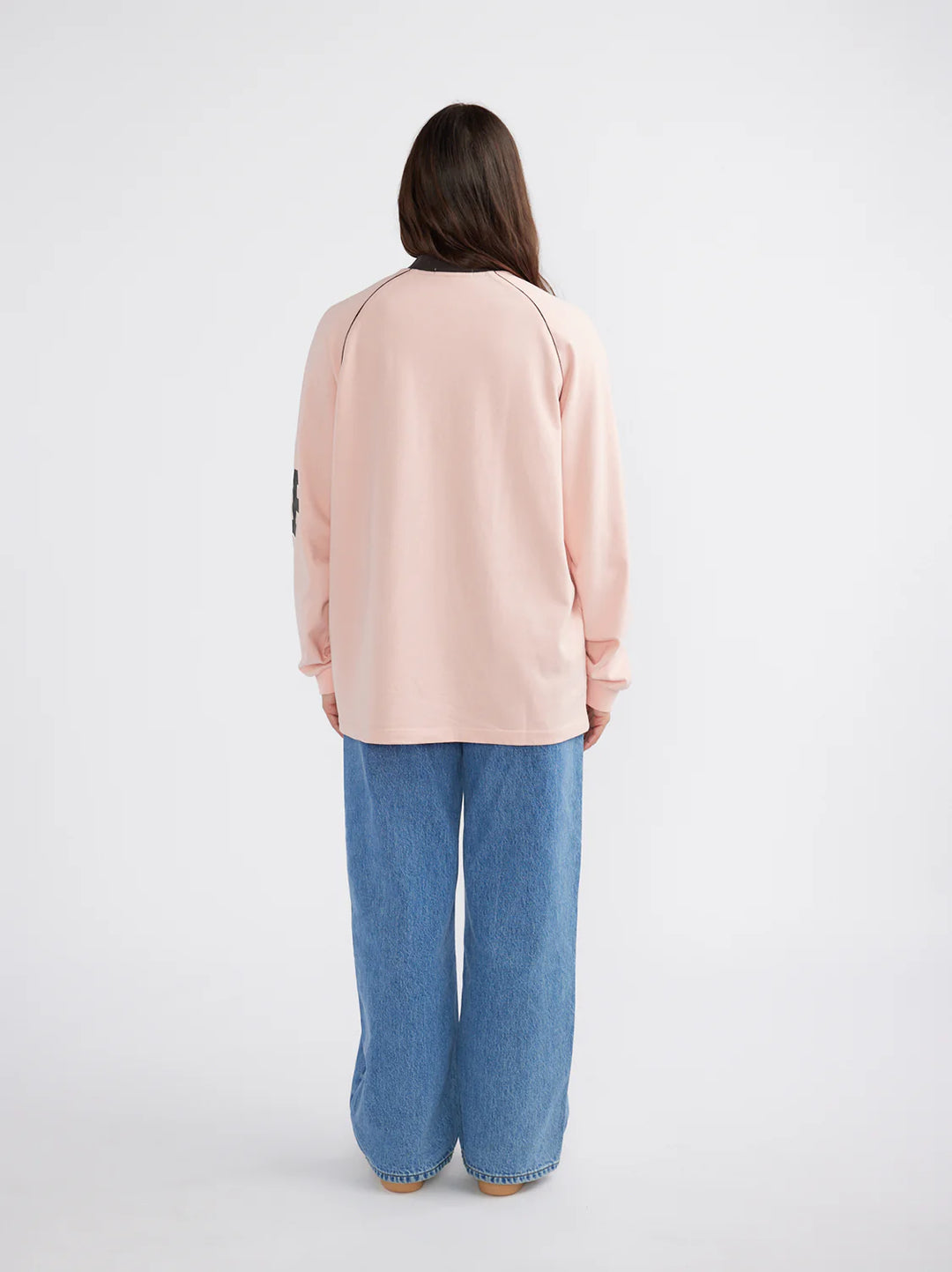 Ena Pelly Team EP Long Sleeve Tee - Pink