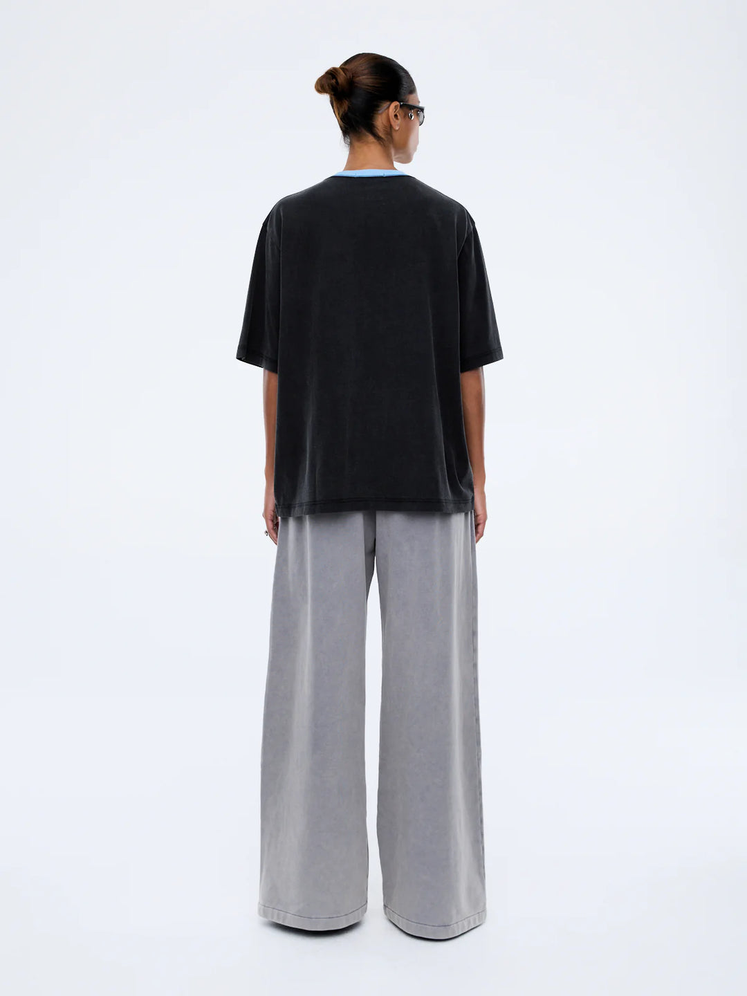 Ena Pelly Sophia Relaxed Tee - Vintage Black/Pelly Studios