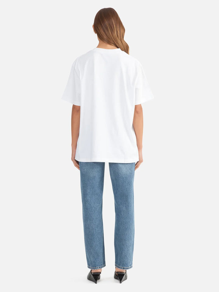 Ena Pelly Lexi Monogram Tee - White