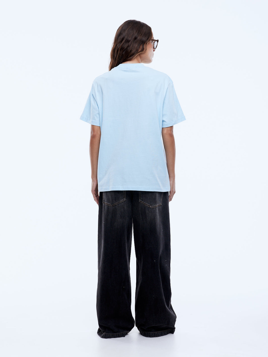 Ena Pelly Collegiate Tee - Light Blue
