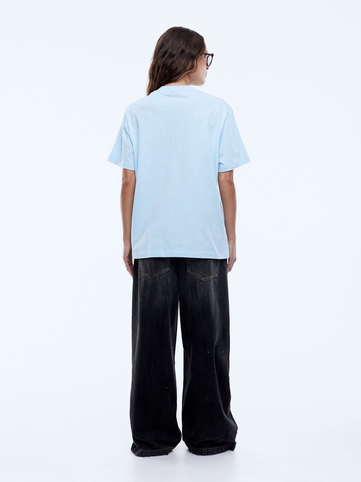 Ena Pelly Collegiate Tee - Light Blue