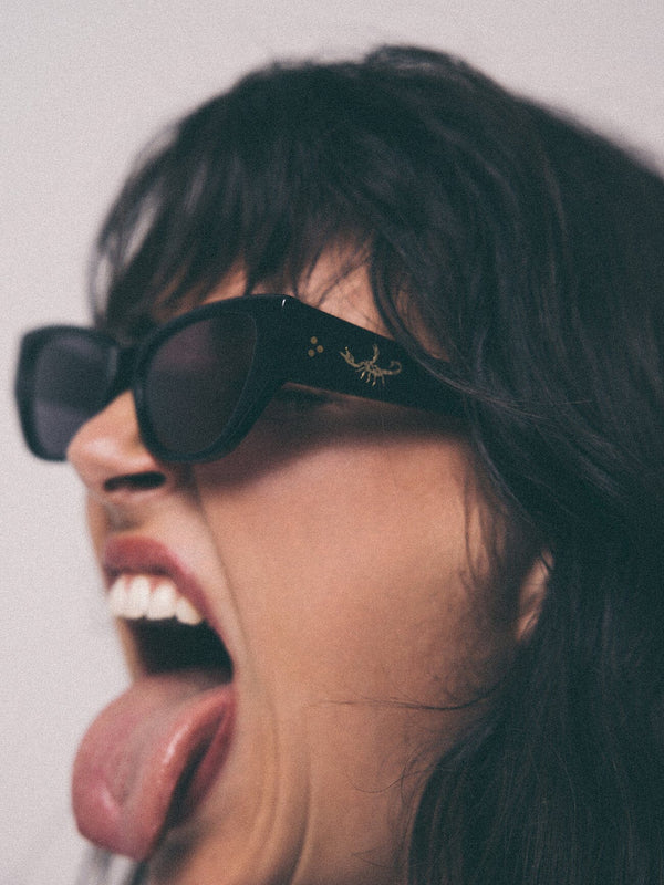 Thrills x Epøkhe Reprise Sunglasses - Black/Gold