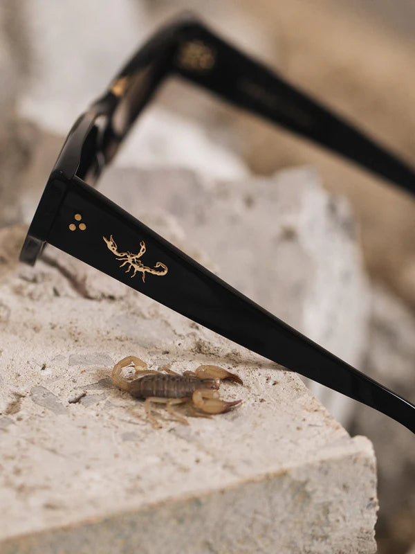 Thrills x Epøkhe Reprise Sunglasses - Black/Gold