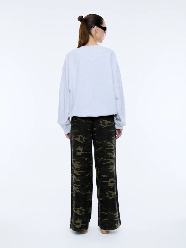 Ena Pelly Anniversary Sweatshirt - White Marle/Blue