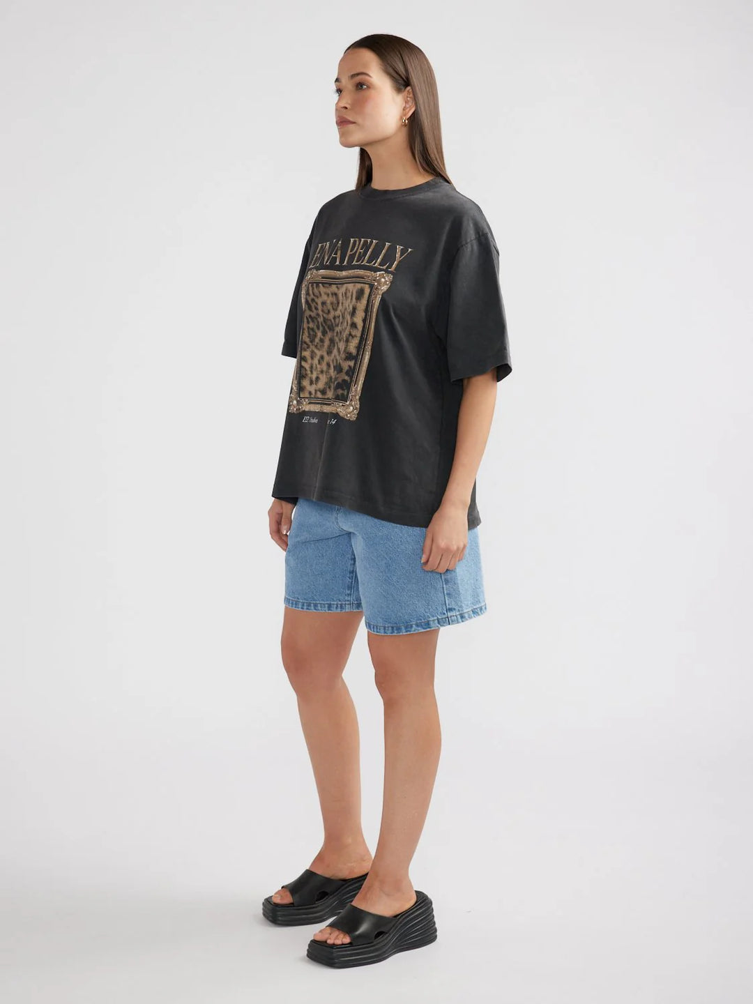 Ena Pelly Revere Tee - Vintage Black