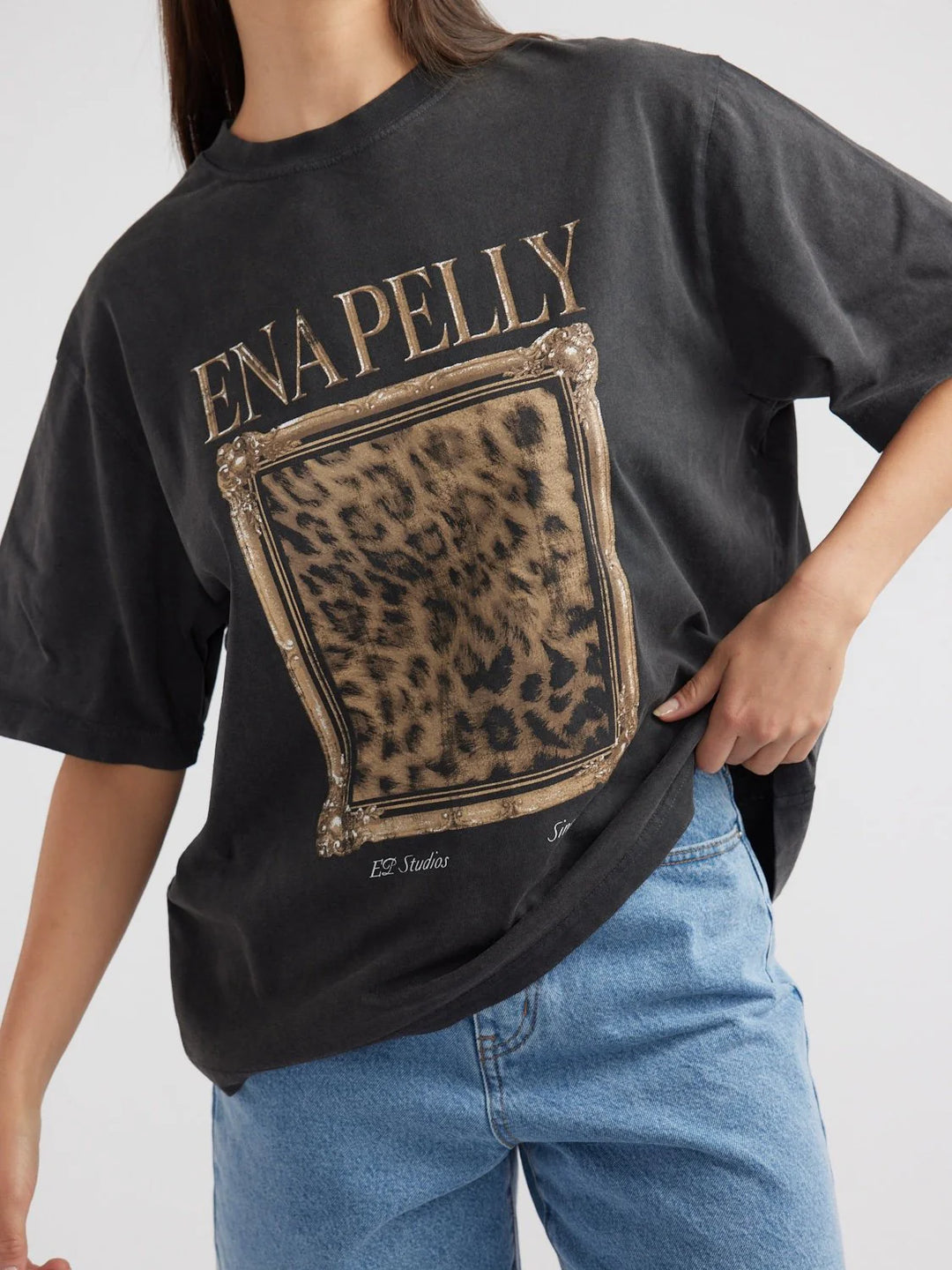 Ena Pelly Revere Tee - Vintage Black