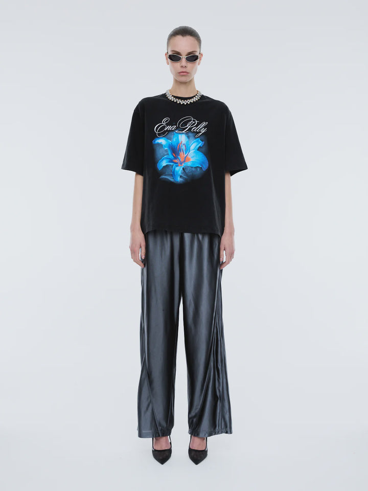 Ena Pelly Lily Tee - Washed Black