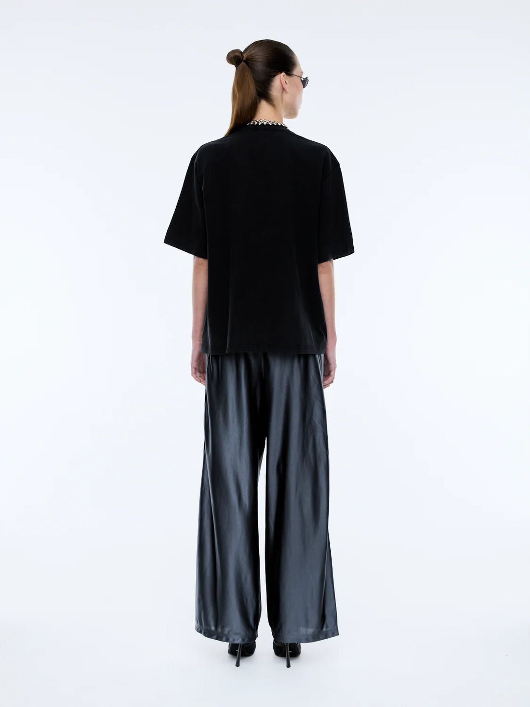Ena Pelly Lily Tee - Washed Black