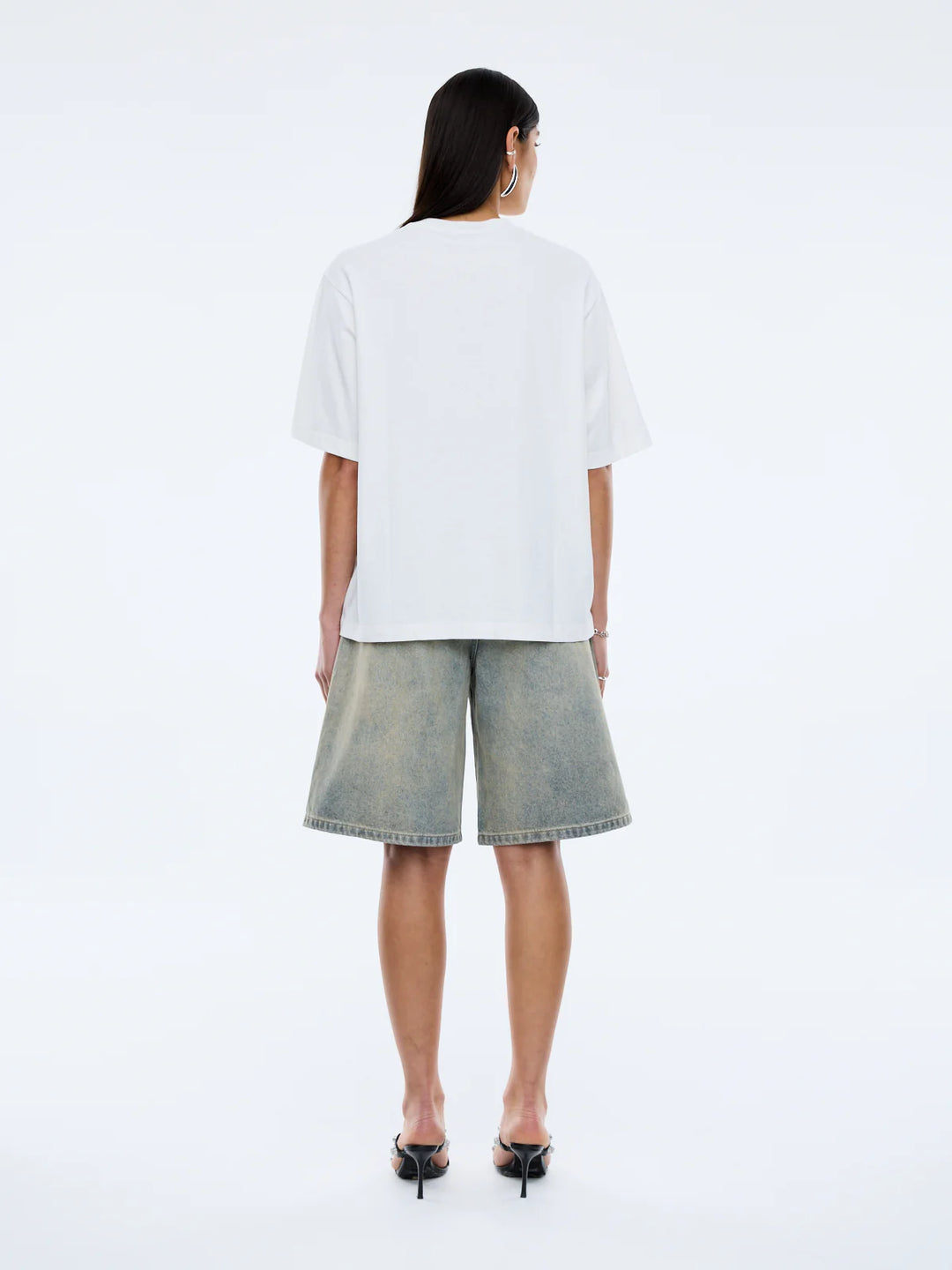 Ena Pelly Peaches Tee-Vintage White