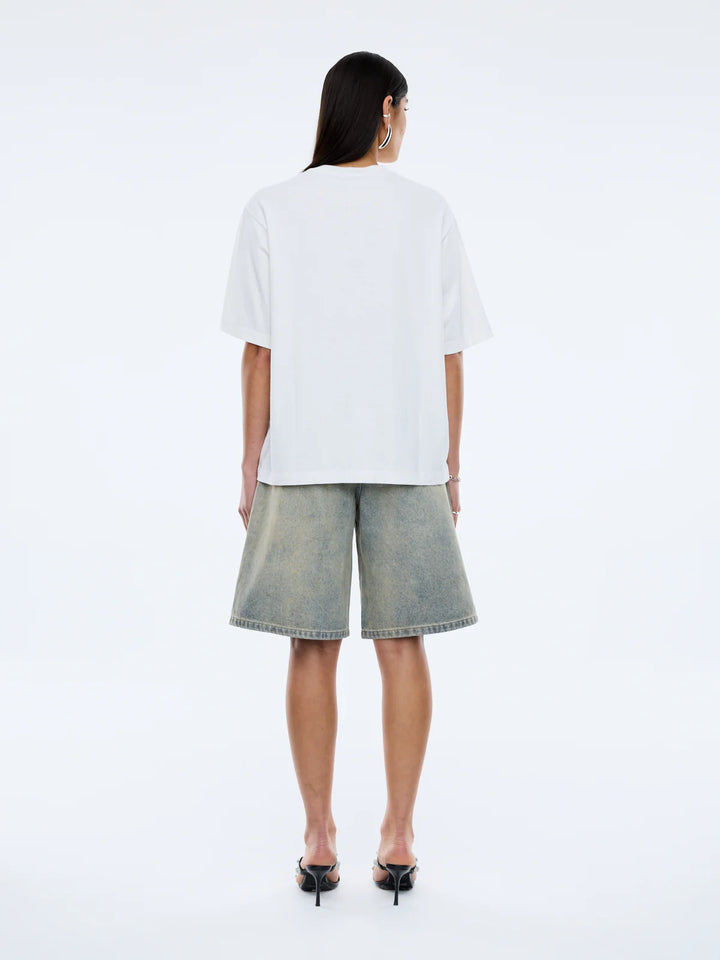 Ena Pelly Peaches Tee-Vintage White