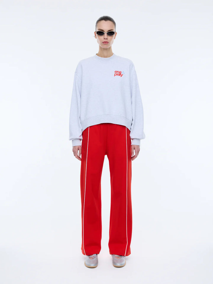 Ena Pelly Sport Studio Sweatshirt - White Marle