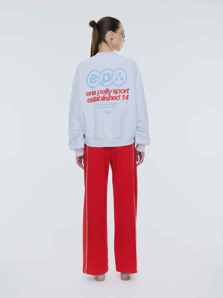 Ena Pelly Sport Studio Sweatshirt - White Marle