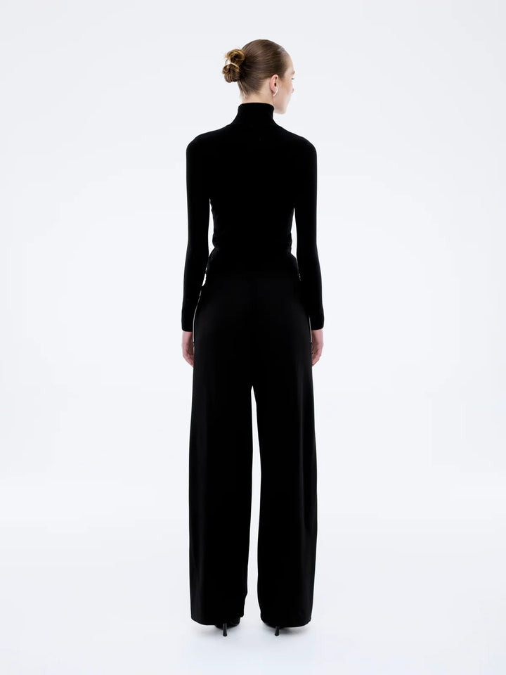 Ena Pelly Valentina Stripe Pant - Black/Off White