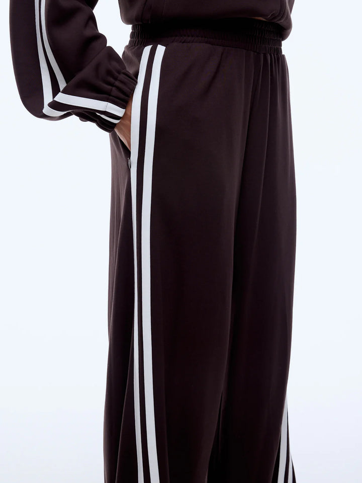 Ena Pelly Valentina Stripe Pant - Cocoa