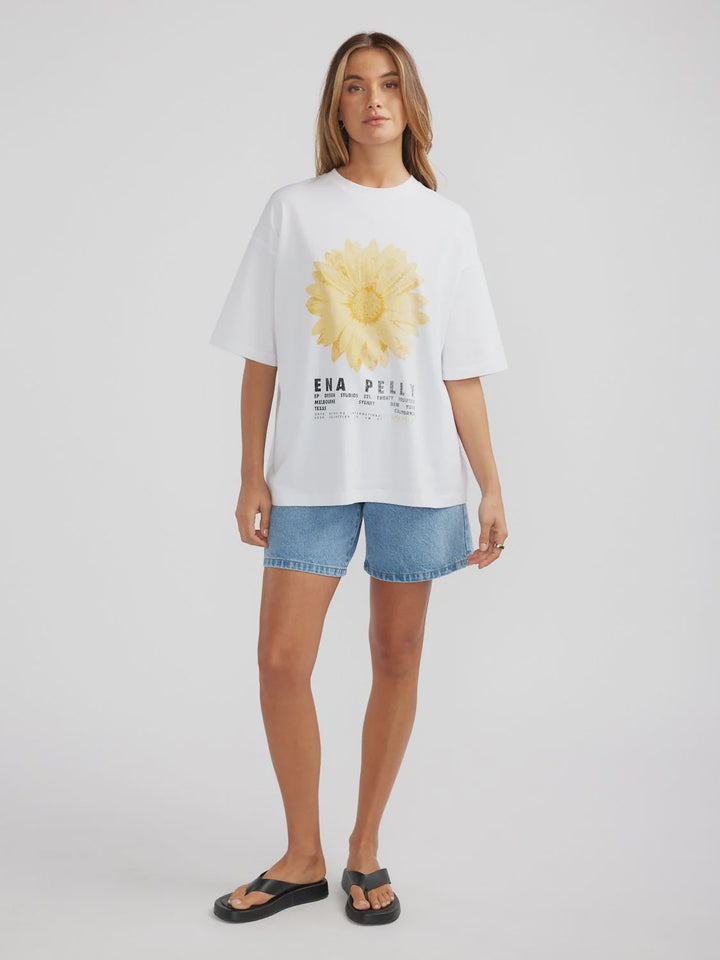 Ena Pelly Flora Tee - White