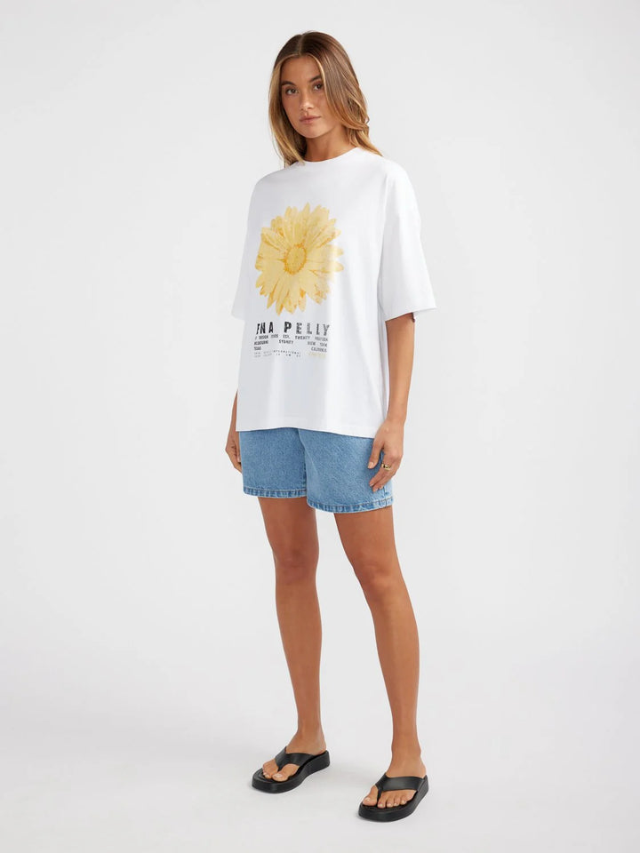 Ena Pelly Flora Tee - White