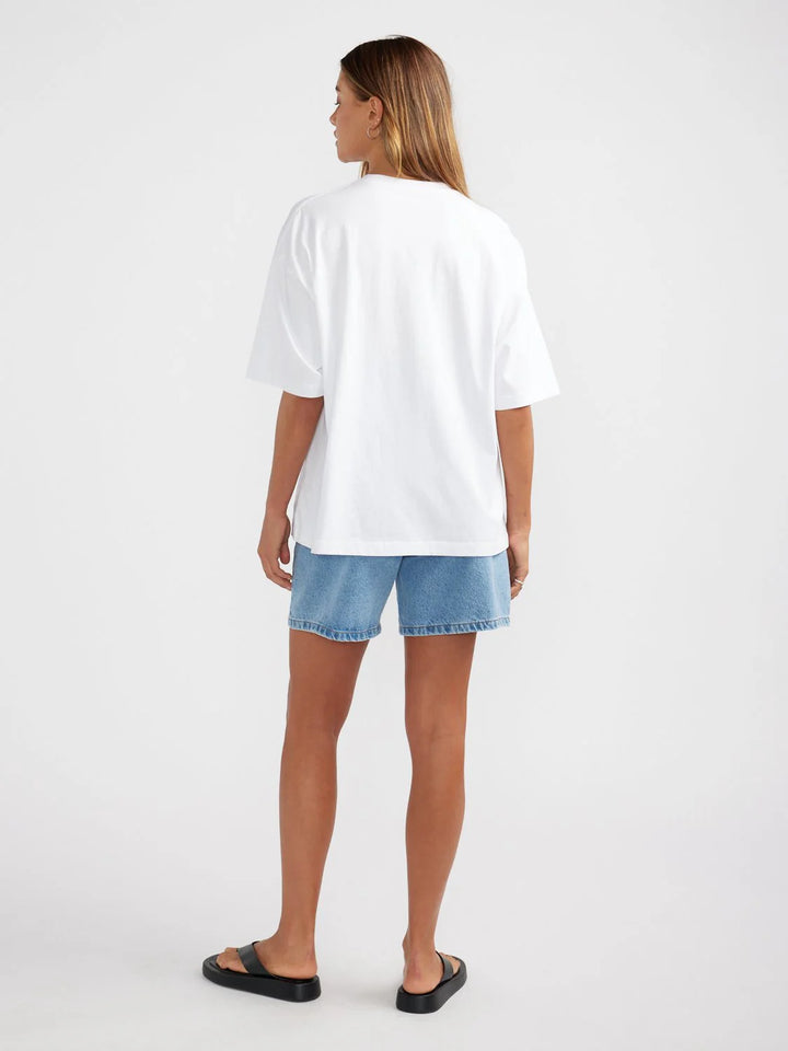 Ena Pelly Flora Tee - White